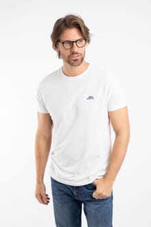Fished Branded T-Shirt Dusty White