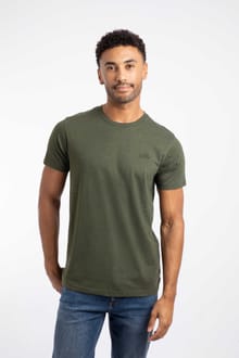 Hooked Branded T-Shirt Fir Green