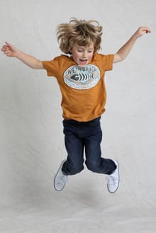 Surf Co Kids Eco Graphic T-Shirt Caramel