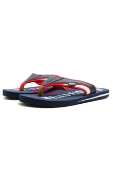 Columbia Branded Flip Flops Dark Navy
