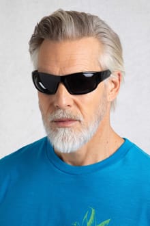 Fromme Wraparound Sunglasses  Black