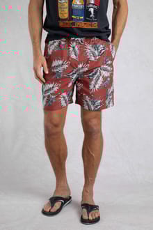 Belukha Printed Swim Shorts  Paprika
