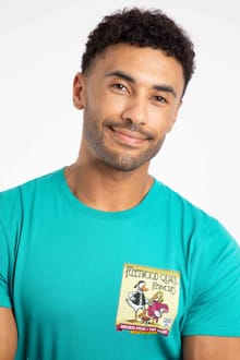 Flewmours RSPB Collaboration Back Print Artist T-Shirt Viridis