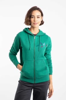 Franchises Graphic Full Zip Hoodie Green Ivy
