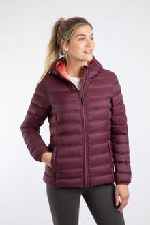 Eshka Lightweight Padded Jacket Aubergine