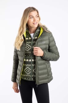 Eshka Lightweight Padded Jacket Deep Lichen Green