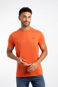 Hooked Branded T-Shirt Rust Leaves