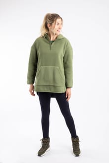 Laura Polar Popover Hoodie Artichoke