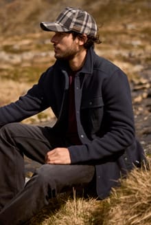 Boyd Plain Polar Fleece Shirt Navy