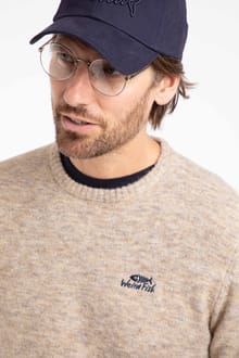 Gorleston Crew Neck Jumper Ecru