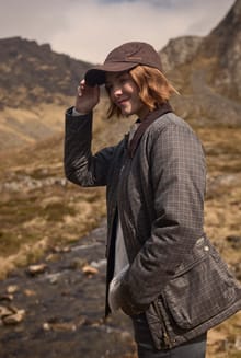 Osanna Printed Wadded Country Jacket Antique Tan