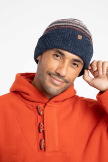 Rodi Fine Fair Isle Beanie Midnight