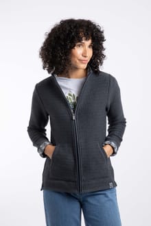 Sontee Full Zip Eco Macaroni Sweatshirt Navy