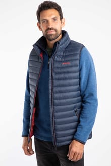Langtree Lightweight Showerproof Padded Gilet Navy